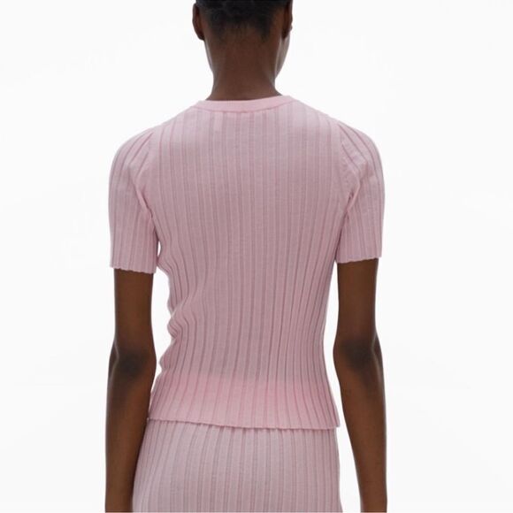 Helmut Lang Fine Rib Knit Top - Picture 3 of 8